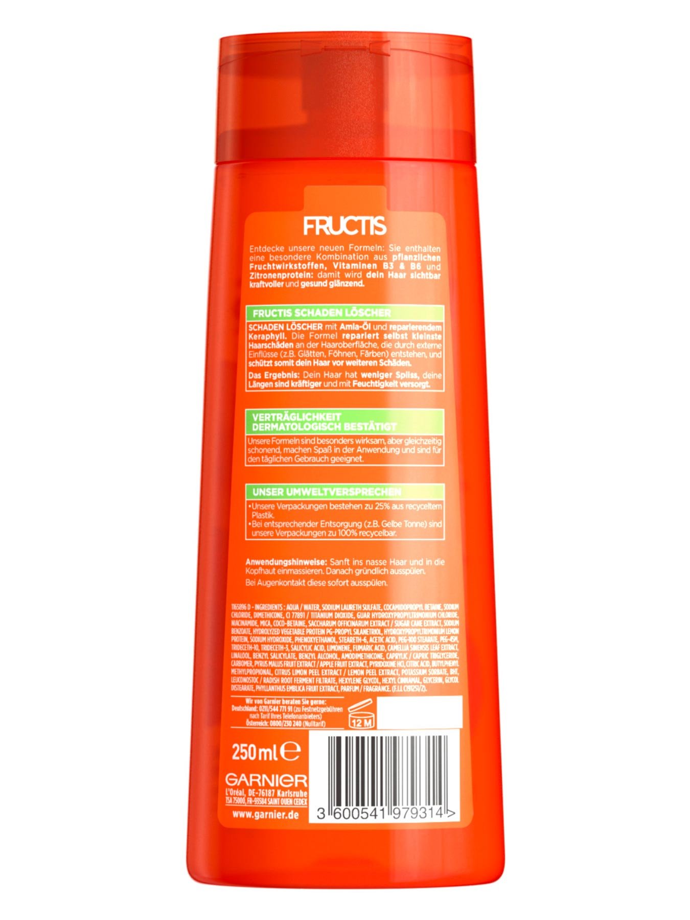 Kraeftigendes-Shampoo-Fructis-Schaden-Loescher-250ml-Rueckseite-Garnier-Deutschland_gross